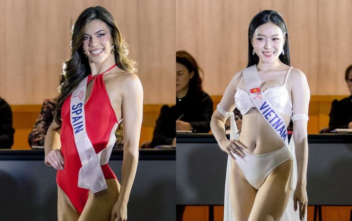 'Nóng bỏng tay' loạt ảnh dàn hoa hậu diễn áo tắm trước chung kết Miss International 2025