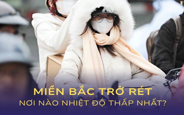 Miền Bắc trở rét, nơi nào xuất hiện rét đậm?