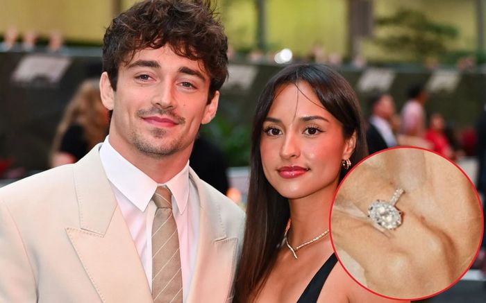 'Hoàng tử F1' Charles Leclerc chính thức đính hôn, chiếc nhẫn 8,6 tỷ gây choáng mạng xã hội