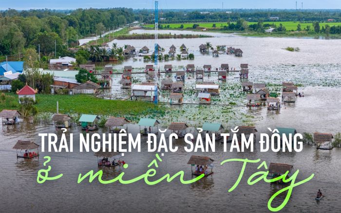 Trải nghiệm đặc sản tắm đồng ở miền Tây