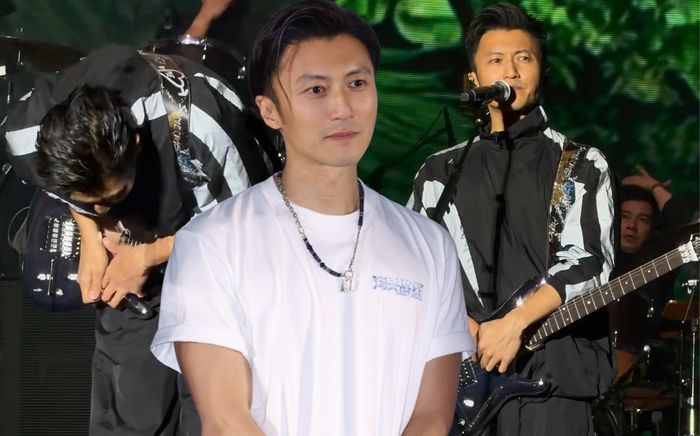 Tạ Đình Phong cúi đầu, rơi nước mắt sau thảm kịch cháy chung cư ở Hồng Kông (Trung Quốc)