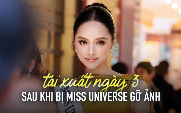 Hương Giang tái xuất ngày 3 sau khi bị Miss Universe gỡ ảnh, thần sắc khiến dân tình rần rần