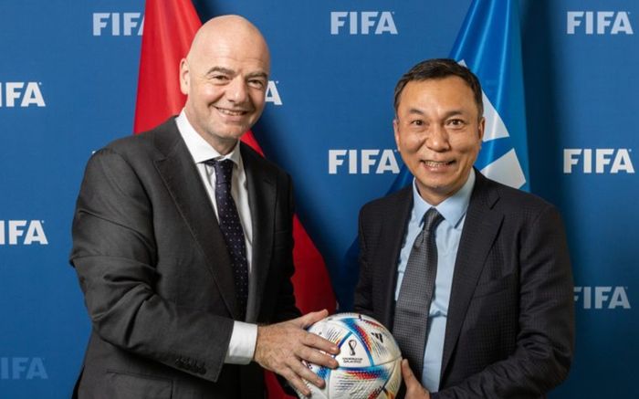 FIFA chính thức chúc mừng bóng đá Việt nam