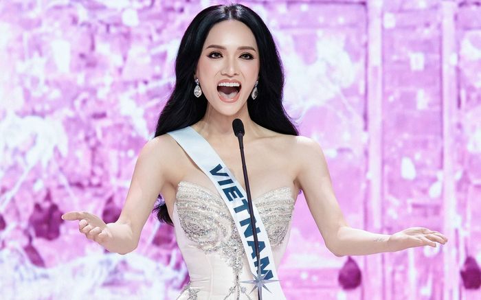 Vừa hô vang Việt Nam, Hương Giang chứng kiến cảnh tượng chưa từng có tại Miss Universe