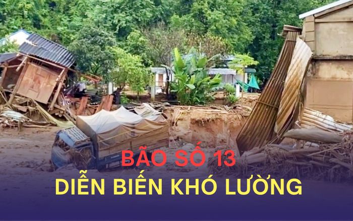 Bão số 13 diễn biến khó lường, nhiều địa phương rơi vào 'điểm nóng'