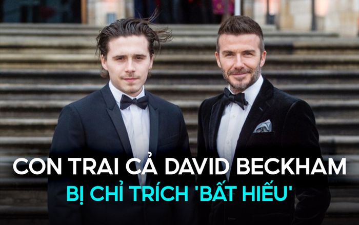 Con trai cả David Beckham bị chỉ trích 'bất hiếu' trong ngày trọng đại của bố