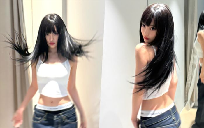 NingNing gây chú ý với tạo dáng táo bạo, khoe phong cách nổi loạn giữa đời thường