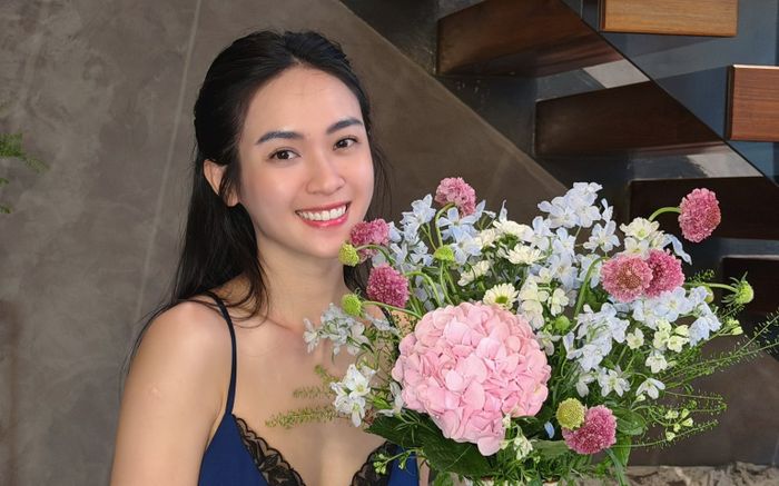 Á hậu Vũ Thuý Quỳnh lên tiếng khi bị mỉa mai 'quen đại gia là học cắm hoa'