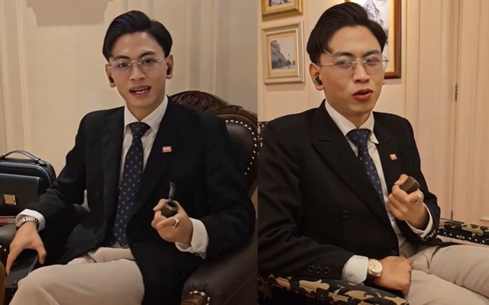 Kiểu tóc 'tổng tài' của Nguyễn Văn Thiên