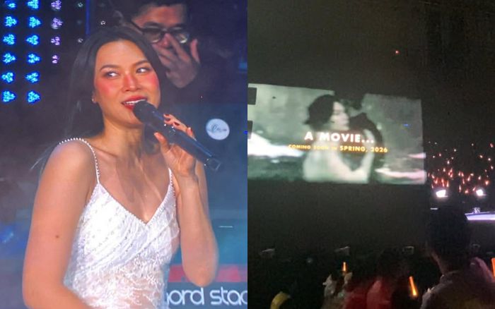 Trực tiếp live concert của Mỹ Tâm tại Hà Nội: 'Họa mi tóc nâu' công bố ra mắt phim vào mùa xuân năm 2026