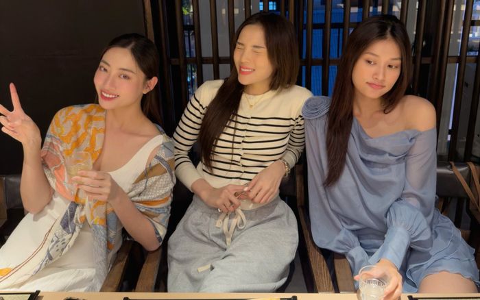 Kỳ Duyên 'đọ sắc' với ba hoa hậu Vbiz, nét đẹp ở tuổi U30 nổi bần bật