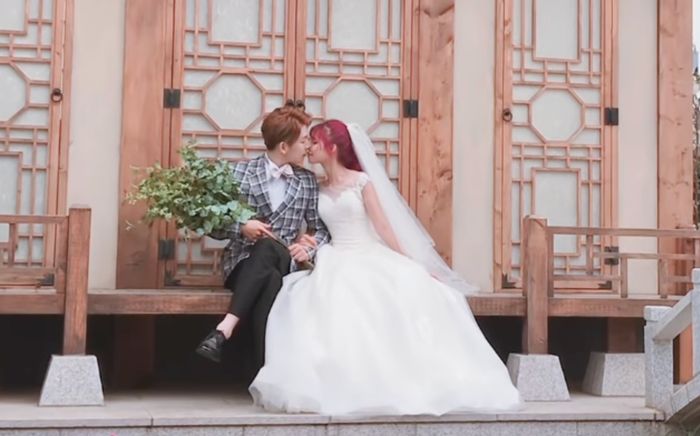 Rần rần clip hiếm của vợ chồng Khởi My ở Hàn Quốc