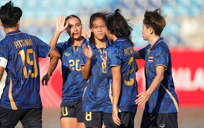 Tuyển nữ Thái Lan thắng Indonesia 2-0, giành HCĐ SEA Games 33