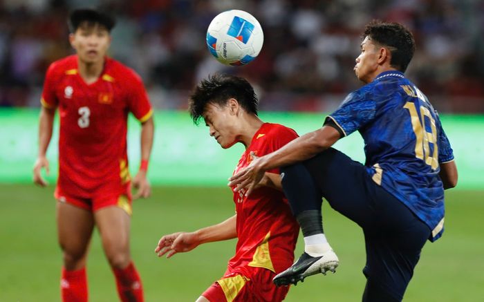 Phản ứng của Nguyễn Xuân Son khi U22 Việt Nam thắng Thái Lan