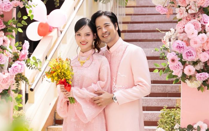 Nam diễn viên Vbiz làm lễ hằng thuận với bạn gái kém 16 tuổi, dàn sao nô nức chúc mừng