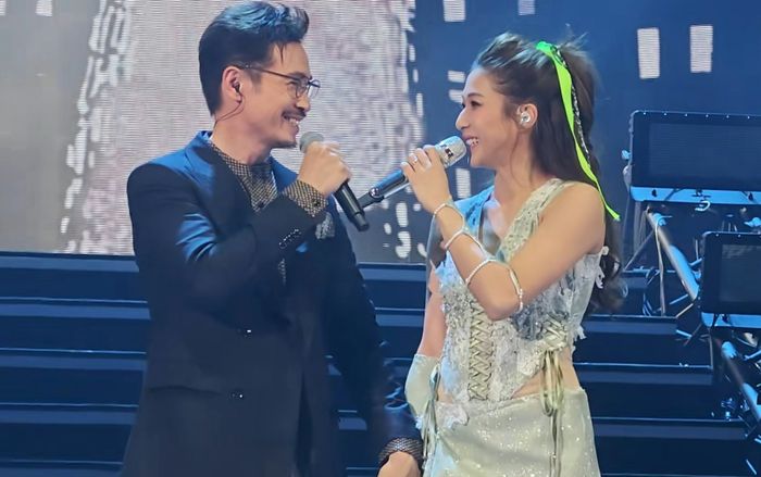 Trần Hào tái hợp Chung Gia Hân trên sân khấu, hàng chục ngàn khán giả vỡ òa