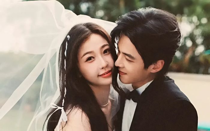 Sau cảnh nóng trong phim, Ngu Thư Hân tung ảnh cưới đầy ngọt ngào