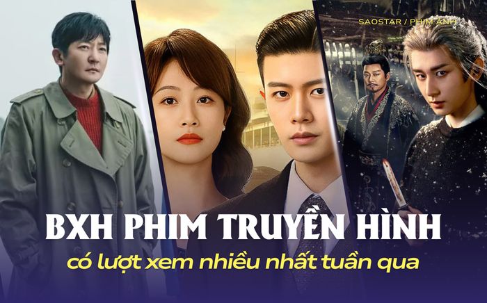 BXH phim truyền hình Trung Quốc có lượt xem nhiều nhất tuần qua