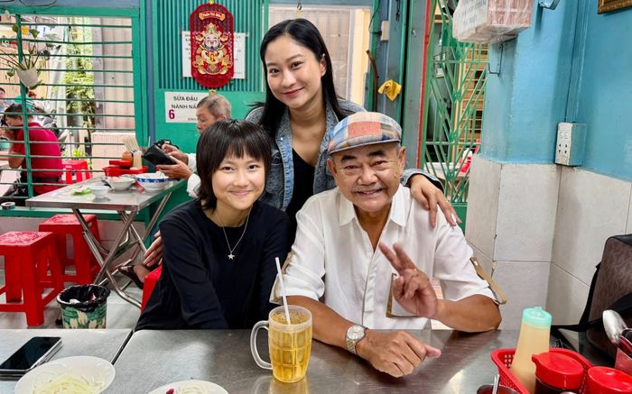 NSND Việt Anh xúc động khi gặp lại con gái, cách hành xử của vợ 9X gây chú ý