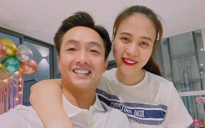 Thời trang đồng điệu của vợ chồng Cường Đô La