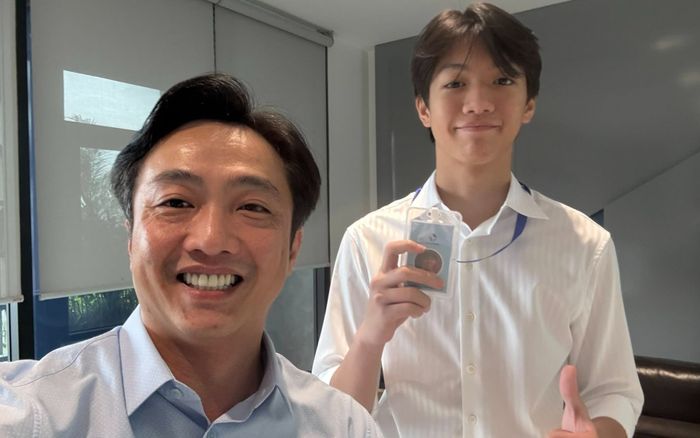 Xe sang Cường Đô La tặng con trai