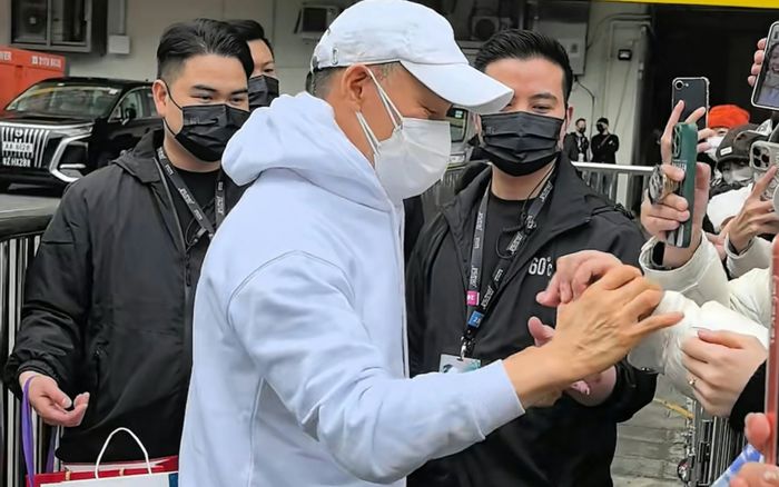 Hình ảnh gây lo lắng của Trương Học Hữu ở tuổi 64