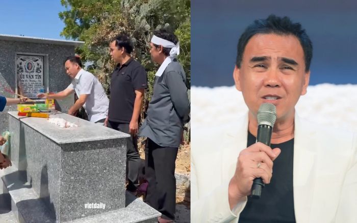 Khán giả phản ứng tích cực khi MC Quyền Linh viếng mộ cố nghệ sĩ Thương Tín