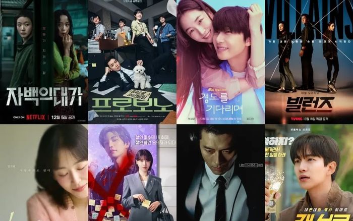 8 phim Hàn hot nhất tháng 12: Hyun Bin tái xuất cực cháy, Park Seo-joon bùng nổ với rom-com mới