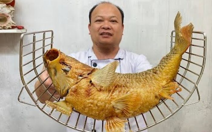 Món 'cá nằm võng' ở Hưng Yên: Kỳ lạ từ cái tên đến hương vị