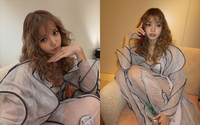 Lisa (BLACKPINK) tự tay 'xả kho' ảnh diện đồ xuyên thấu, chi tiết này mới là thứ gây bàn tán