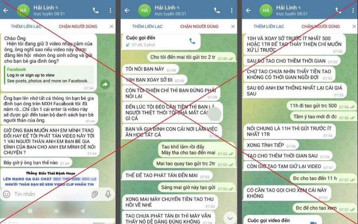 Công an cảnh báo về việc 'bất ngờ được gái xinh chủ động nhắn tin làm quen'