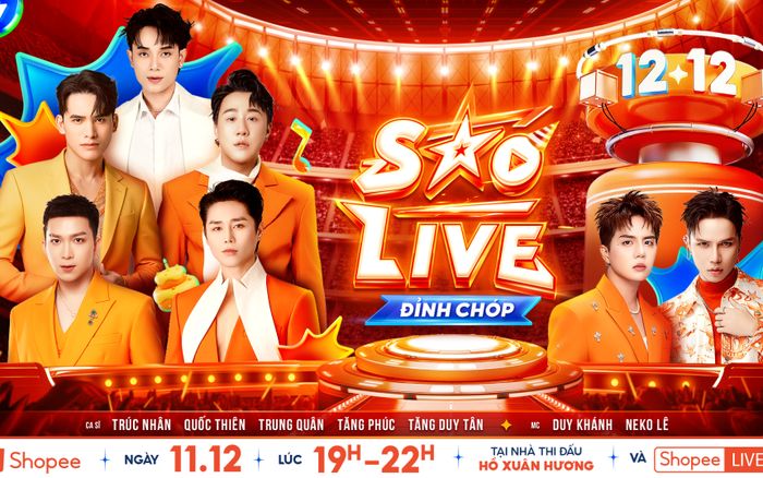 Dàn sao hot Vbiz rủ nhau quẩy đại tiệc sinh nhật Shopee 10 tuổi