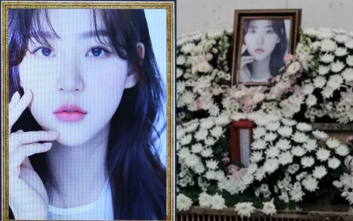 Xót xa hình ảnh tang lễ Kim Sae Ron, đồng nghiệp khóc nghẹn