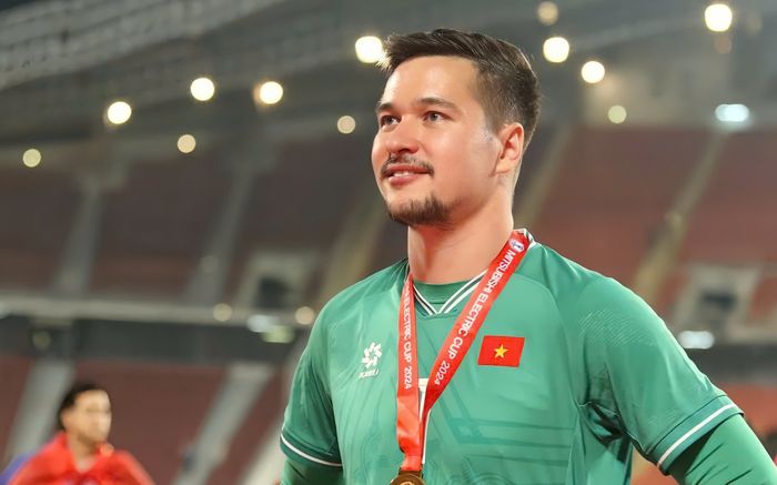 Thủ môn Nguyễn Filip có thống kê ấn tượng ở V.League