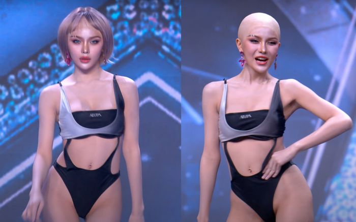 Thí sinh Hoa hậu 'lố' nhất: Khi đặt son môi ở 'gò bồng đảo', lúc tháo tóc giả