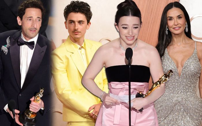 Timothée Chalamet, Demi Moore trượt tượng vàng Oscar, phim 18+ Anora thắng giải Phim hay nhất