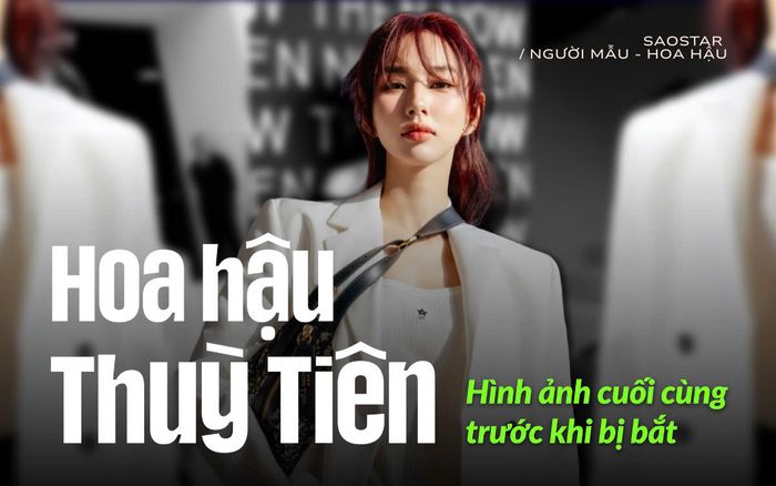 Những hình ảnh cuối cùng của Hoa hậu Thùy Tiên trước khi bị bắt