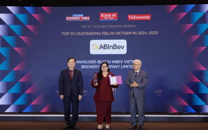 AB INBEV liên tiếp 4 năm được vinh danh tại giải thưởng rồng vàng