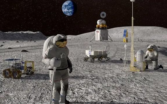 Trung Quốc và Nga bắt tay xây dựng nhà máy điện hạt nhân trên Mặt Trăng