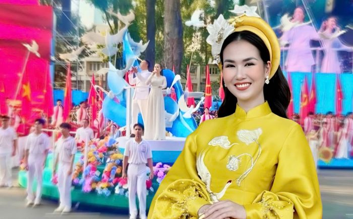 Võ Hạ Trâm 'gây bão' khi thể hiện sáng tác của nhạc sĩ Nguyễn Văn Chung tại buổi tổng duyệt diễu binh