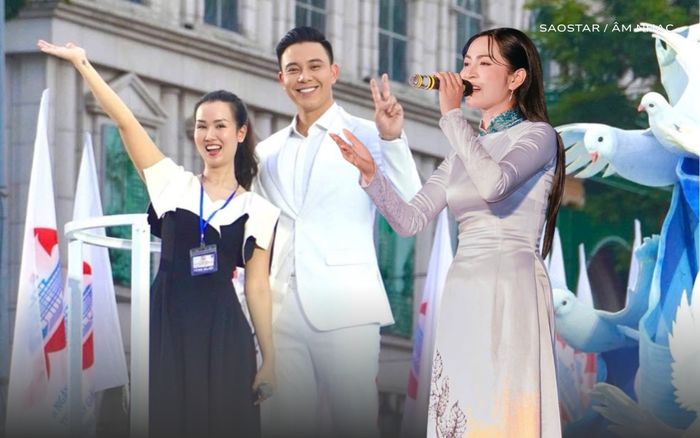 Võ Hạ Trâm lên tiếng khi bị so sánh với nữ ca sĩ hát bản gốc 'Viết tiếp câu chuyện hòa bình'