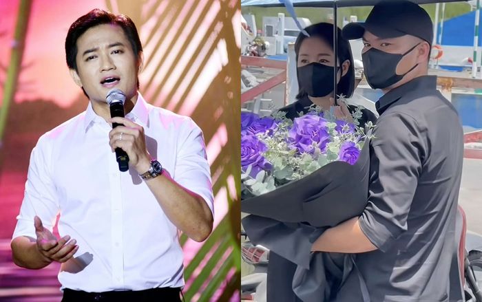 Sự thật về 8 bông hồng tím Lê Phương mang đến lễ thuỷ táng Quý Bình