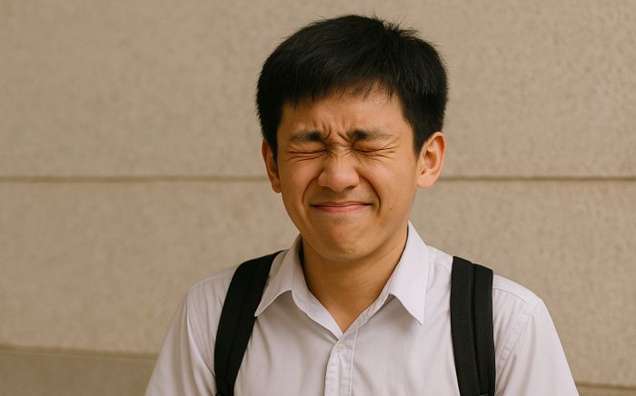 Đọc xong lời phê của giáo viên, nam sinh tức tốc sửa đổi lỗi sai