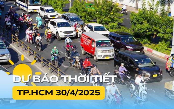 Thời tiết TP.HCM hôm nay (30/4)
