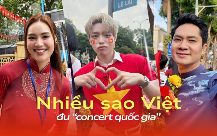 Nhiều sao Việt tự hào theo dõi 'concert quốc gia' sáng 30/4