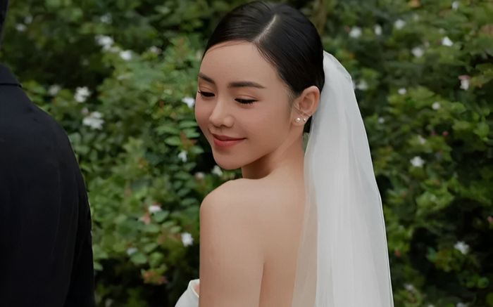 Quỳnh Kool tung ảnh cưới, danh tính chú rể khiến khán giả tò mò