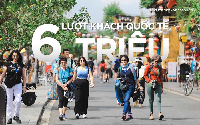 Du lịch Việt Nam lập kỷ lục với hơn 6 triệu lượt khách quốc tế trong Quý I/2025