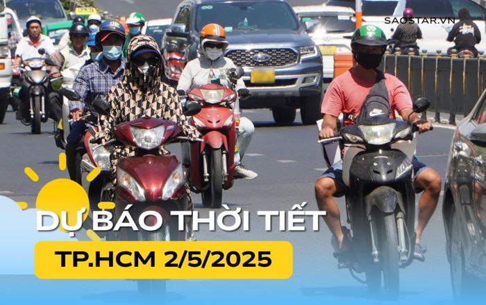 Thời tiết TP.HCM hôm nay (2/5)