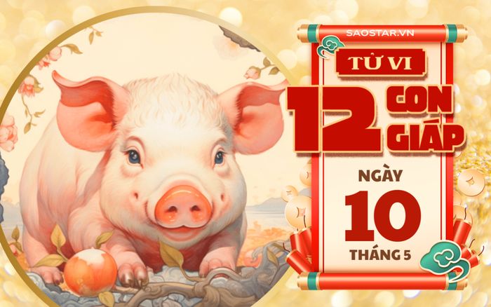 Tử vi hôm nay 10/5: 3 con giáp phúc lộc dồi dào, công việc thăng tiến