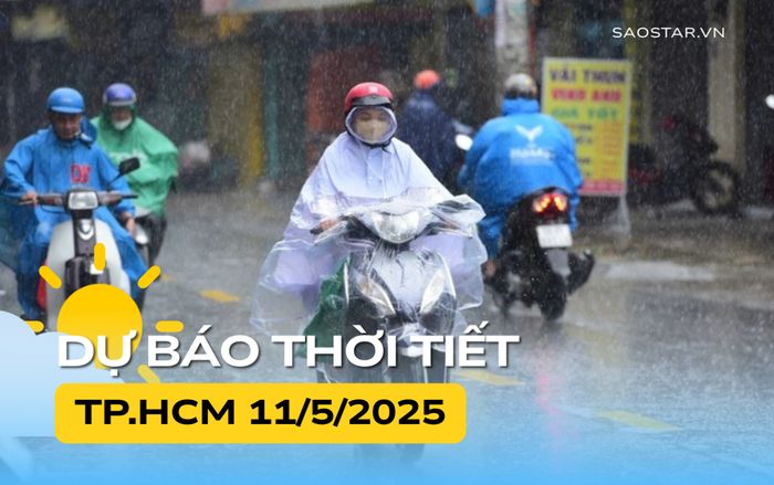 Thời tiết TP.HCM hôm nay (11/5)